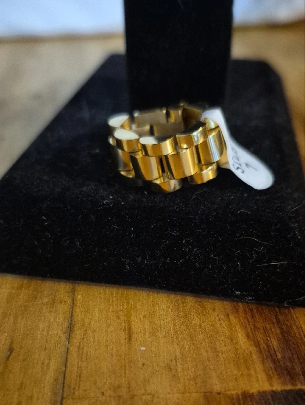 Plunder Gold Chunky Link Ring